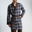 Navy*Brown Robe-MRB-27W