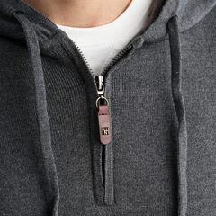 Men's Grey Hoodie-MPLFSH-28