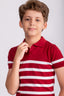Kids Striped Polo Shirt
