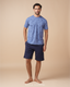 Dark Blue Short Pajamas-(MPJS-59)