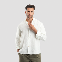 Men’s Linen Shirt (MSH644) - Naga Homme