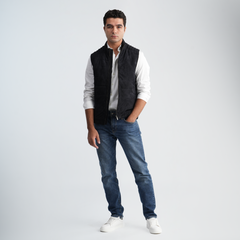 Men's Blue Denim Jeans-MPT197