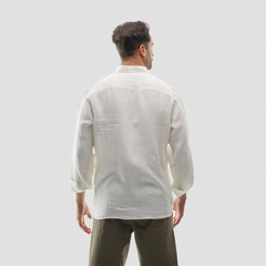 Men’s Linen Shirt (MSH644) - Naga Homme