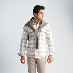 Men's Plaid Shirt-MSH0104