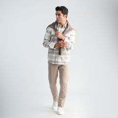 Men's Plaid Shirt-MSH0104