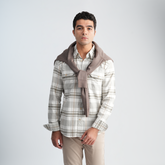 Men's Plaid Shirt-MSH0104