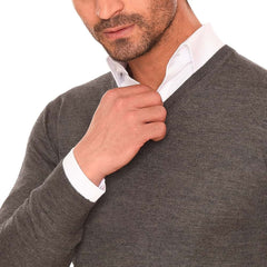 Basic Charcoal Chanee Pullover(mplbsc-06) - nagahomme