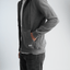 Men's Grey Hoodie-MSW-70