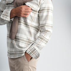 Men's Plaid Shirt-MSH0104