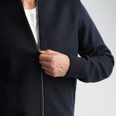 Men's Navy Jacket-MJKF-31