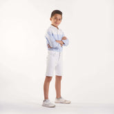 Boys five pocket denim shorts(05) - nagahomme