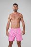 Checks Swimwear Shorts Fuschia