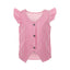 Girls sleevless blouse w/ back buttons(58) - nagahomme