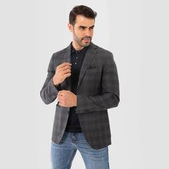 Charcoal Chanee Blazer Jacket(346) - nagahomme