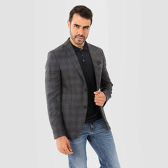 Charcoal Chanee Blazer Jacket(346) - nagahomme