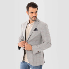 Checks chanee Blazer Jacket(365) - nagahomme