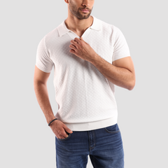 OFF White Plain Short Sleeves Polo - MPO131s - nagahomme