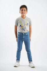 Boys five pocket denim pants(03)