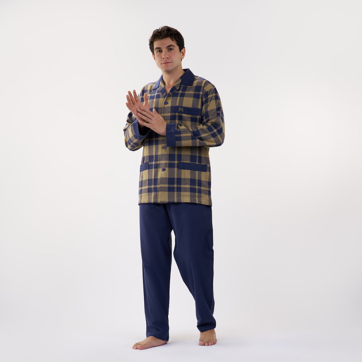Kaki Pajama Classic L.S(109)