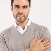 Cafe V-Neck Pullover(13) - nagahomme