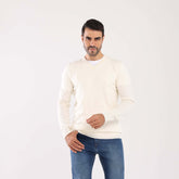 Off White V-Neck Pullover(13) - nagahomme