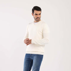 Off White V-Neck Pullover(13) - nagahomme