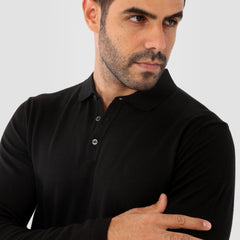 Black Pullover Basic Long Sleeve - MPLBSC-86 - nagahomme