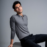 Grey Pullover Basic Long Sleeve - MPLBSC-86 - nagahomme