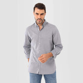 Grey Linen Shirt(996) - nagahomme