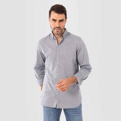 Grey Linen Shirt(996) - nagahomme