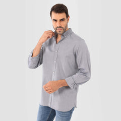 Grey Linen Shirt(996) - nagahomme