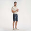 Navy Jeans Short (38) - nagahomme