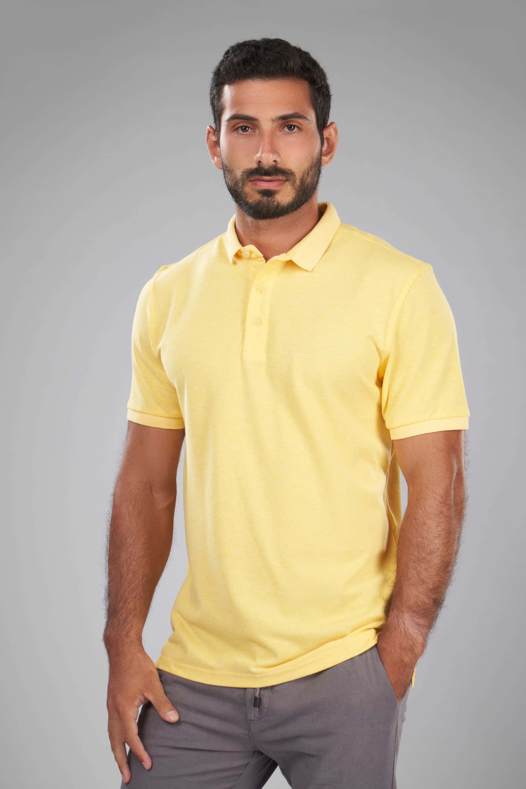 Yellow Jaspe Short Sleeves(41) - nagahomme