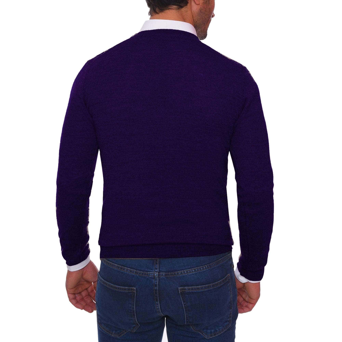 Dark Mouve Basic Pullover(mplbsc-06)