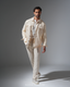 Off White Summer Linen Suit