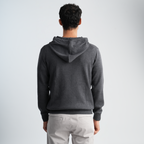 Men's Grey Hoodie-MPLFSH-28