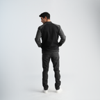 Men's Black Denim Jeans-MPT197