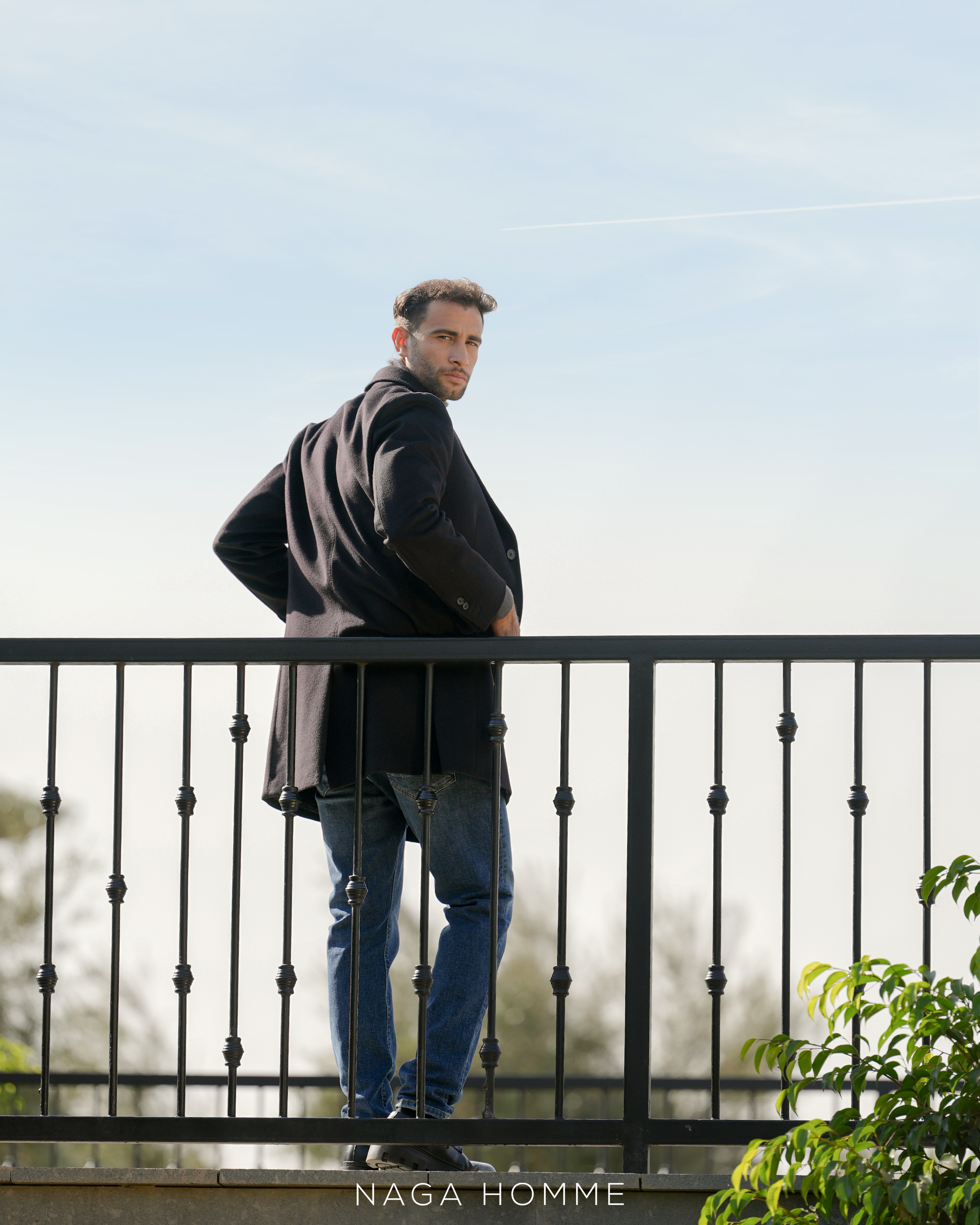 Men's Wool Coat-MCO-07
