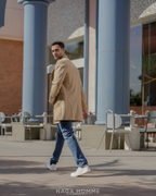 Men's Wool Coat-MCO-07