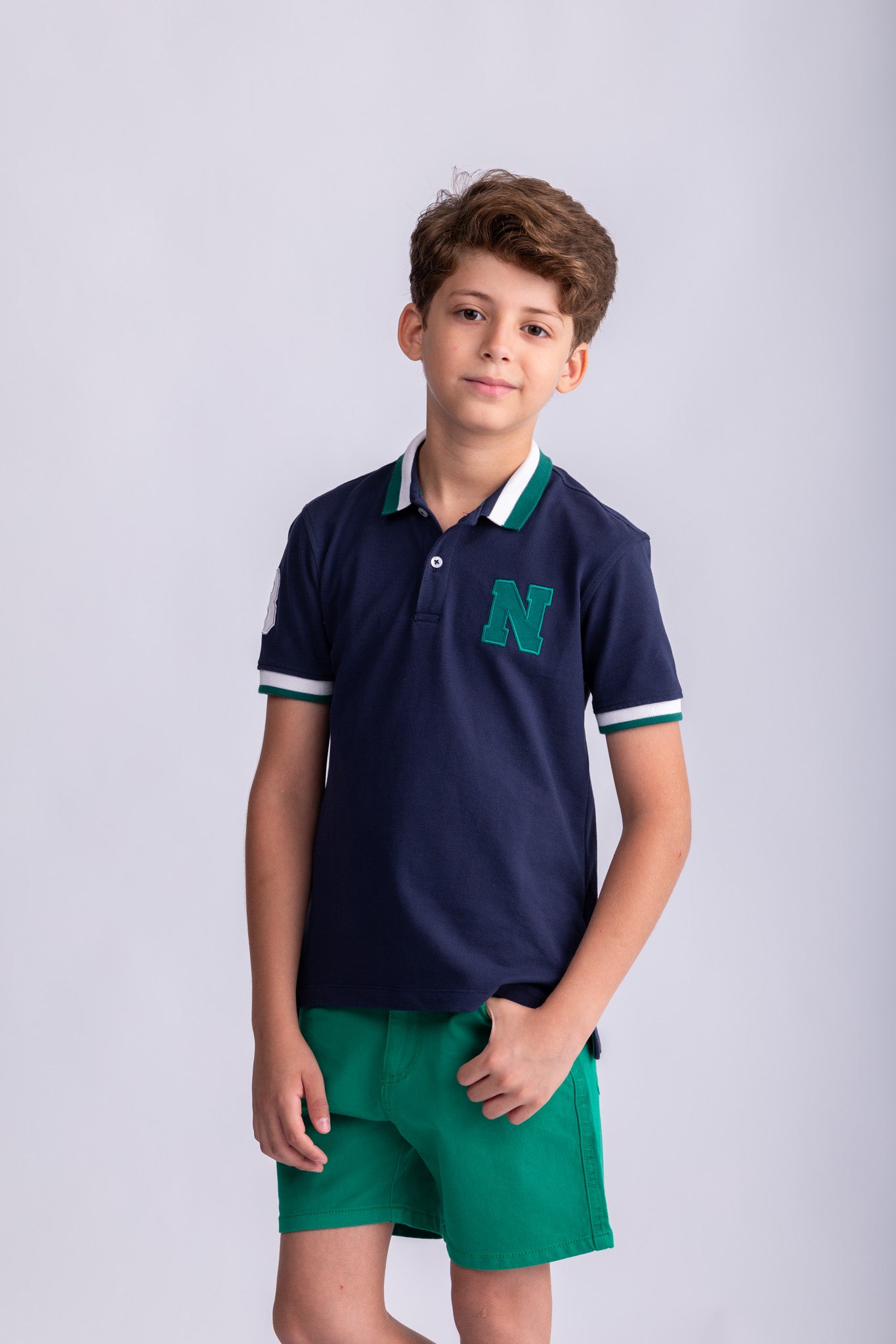 Boys Short Sleeve Polo Shirt