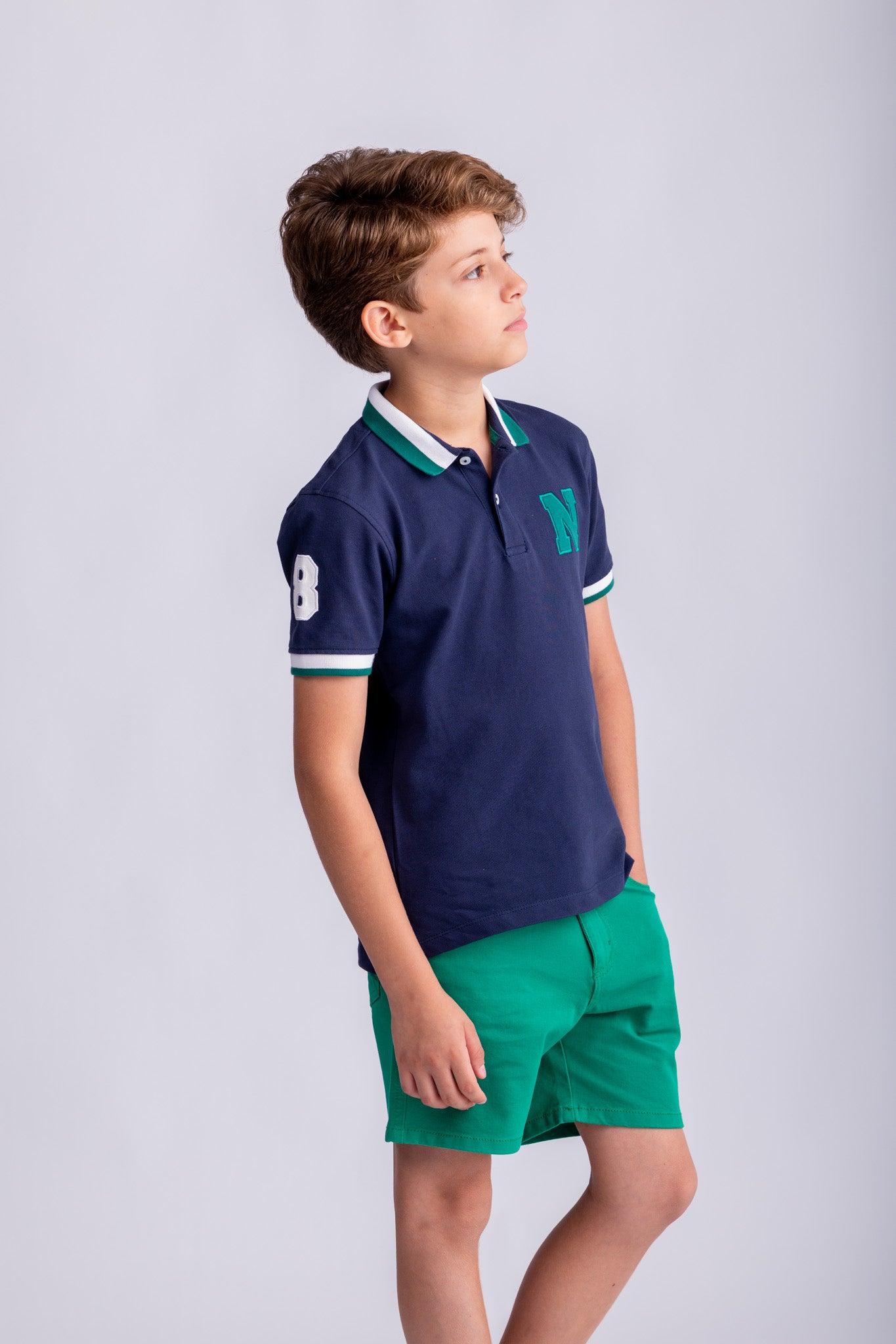Boys Short Sleeve Polo Shirt