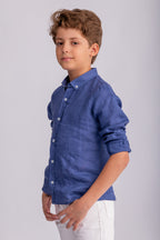 Boys Linen Shirt