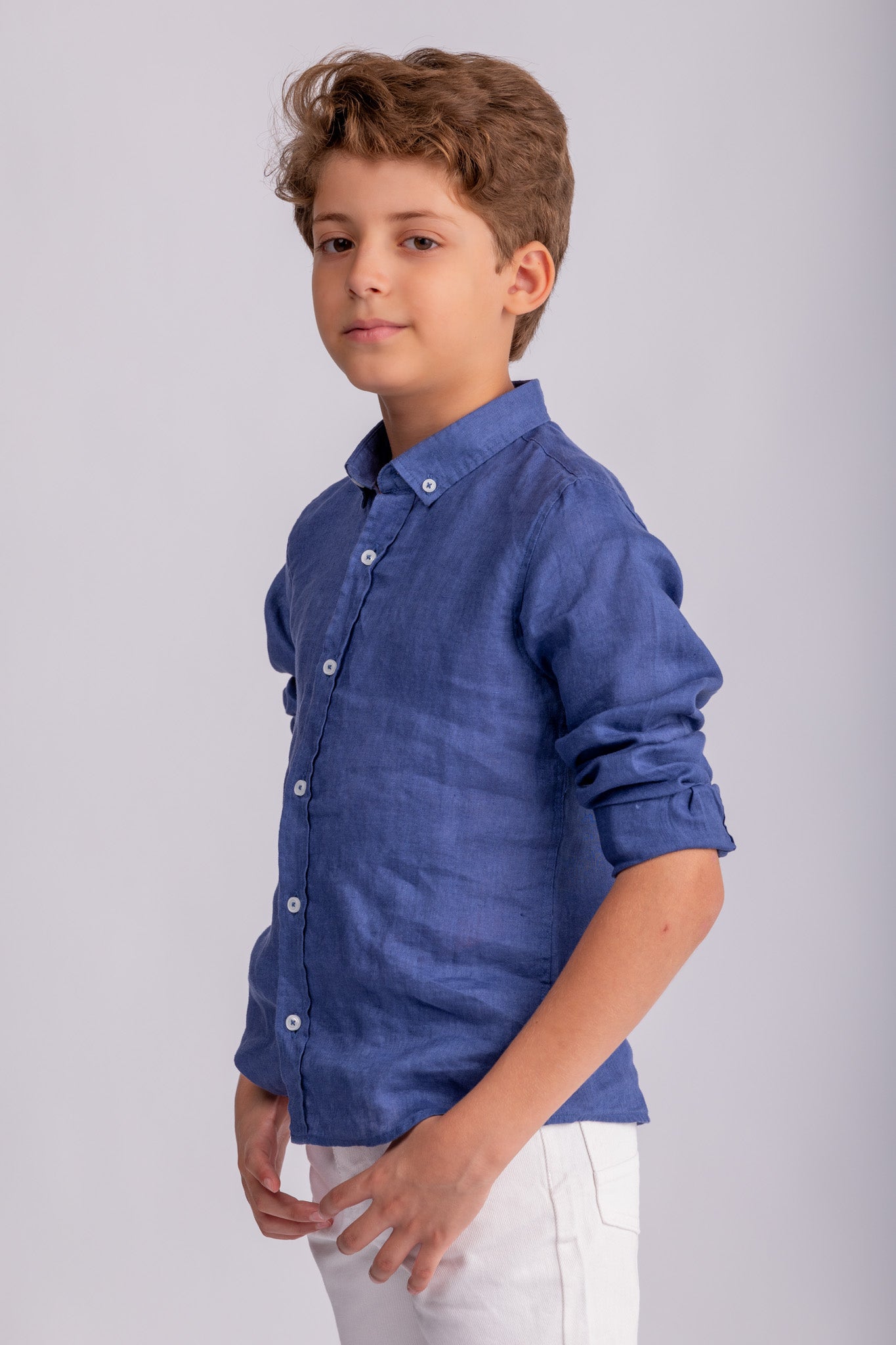 Boys Linen Shirt