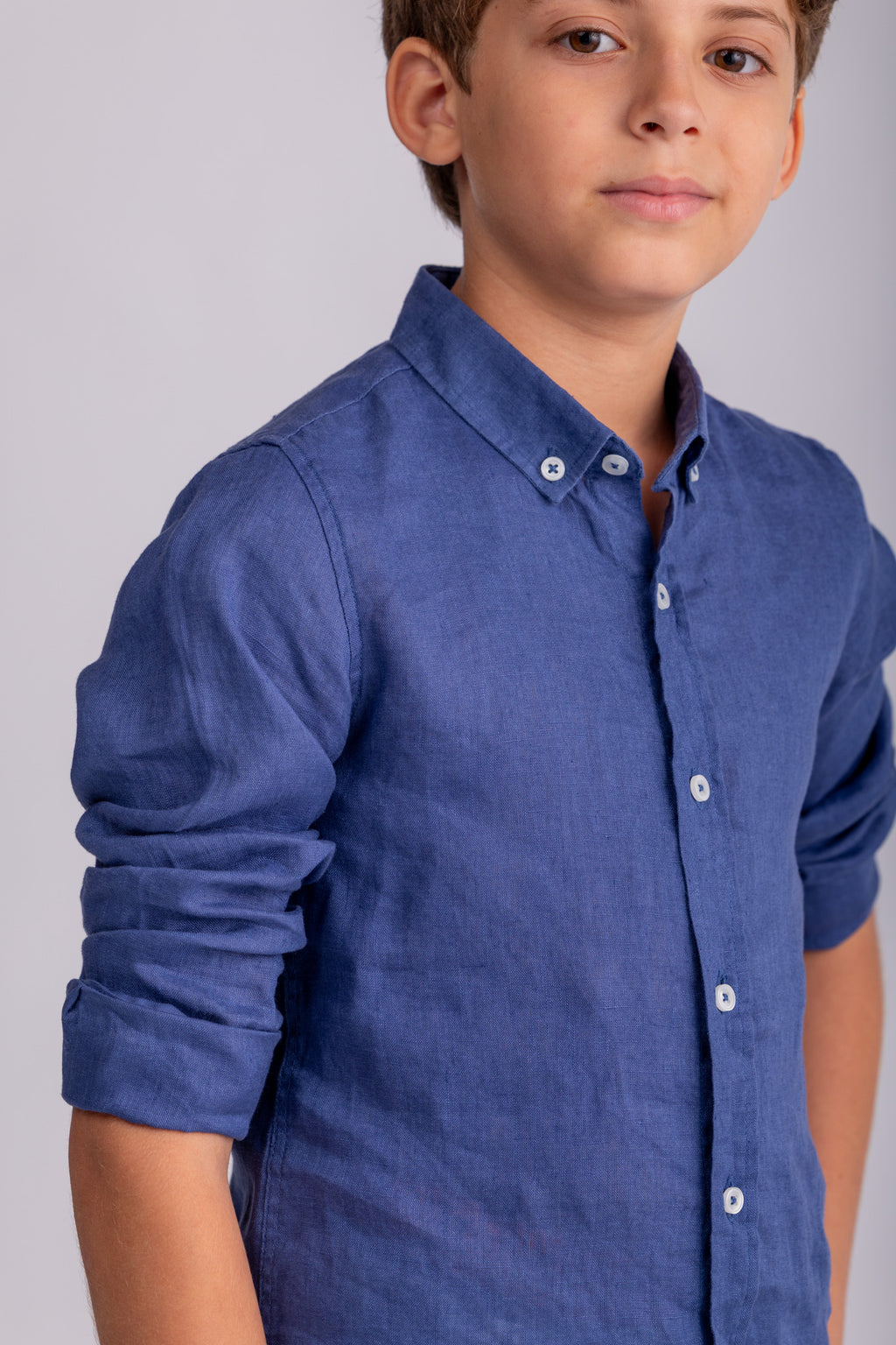 Boys Linen Shirt
