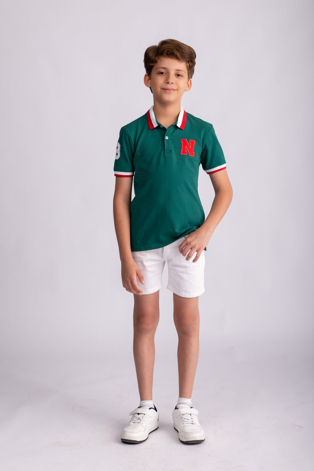 Boys Short Sleeve Polo Shirt