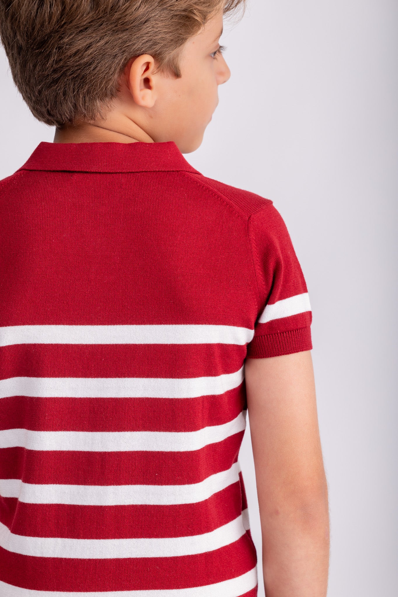 Kids Striped Polo Shirt
