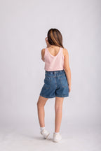 Girls Casual Denim Shorts