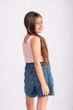 Girls Casual Denim Shorts