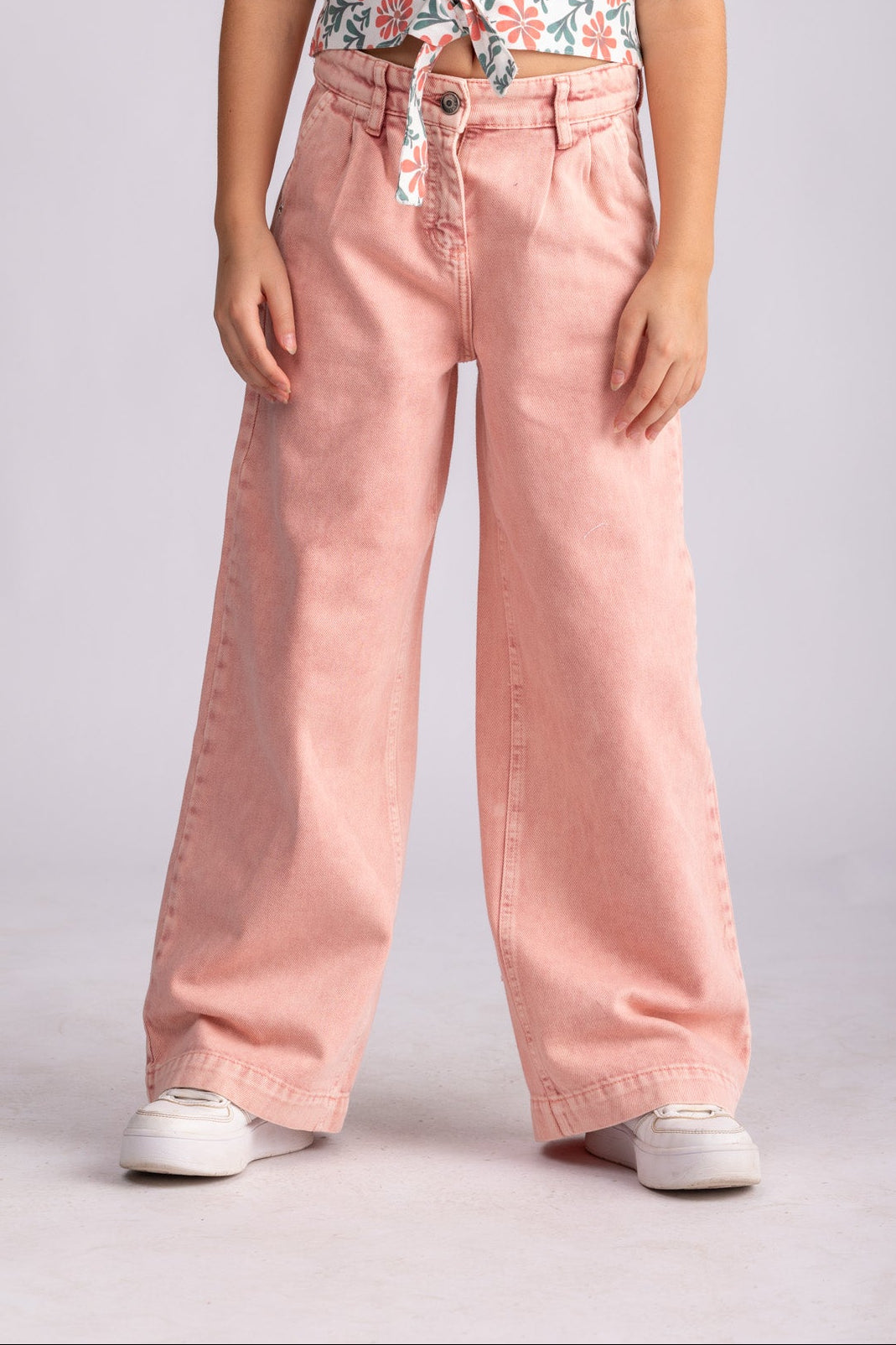 Girls Wide Leg Jeans