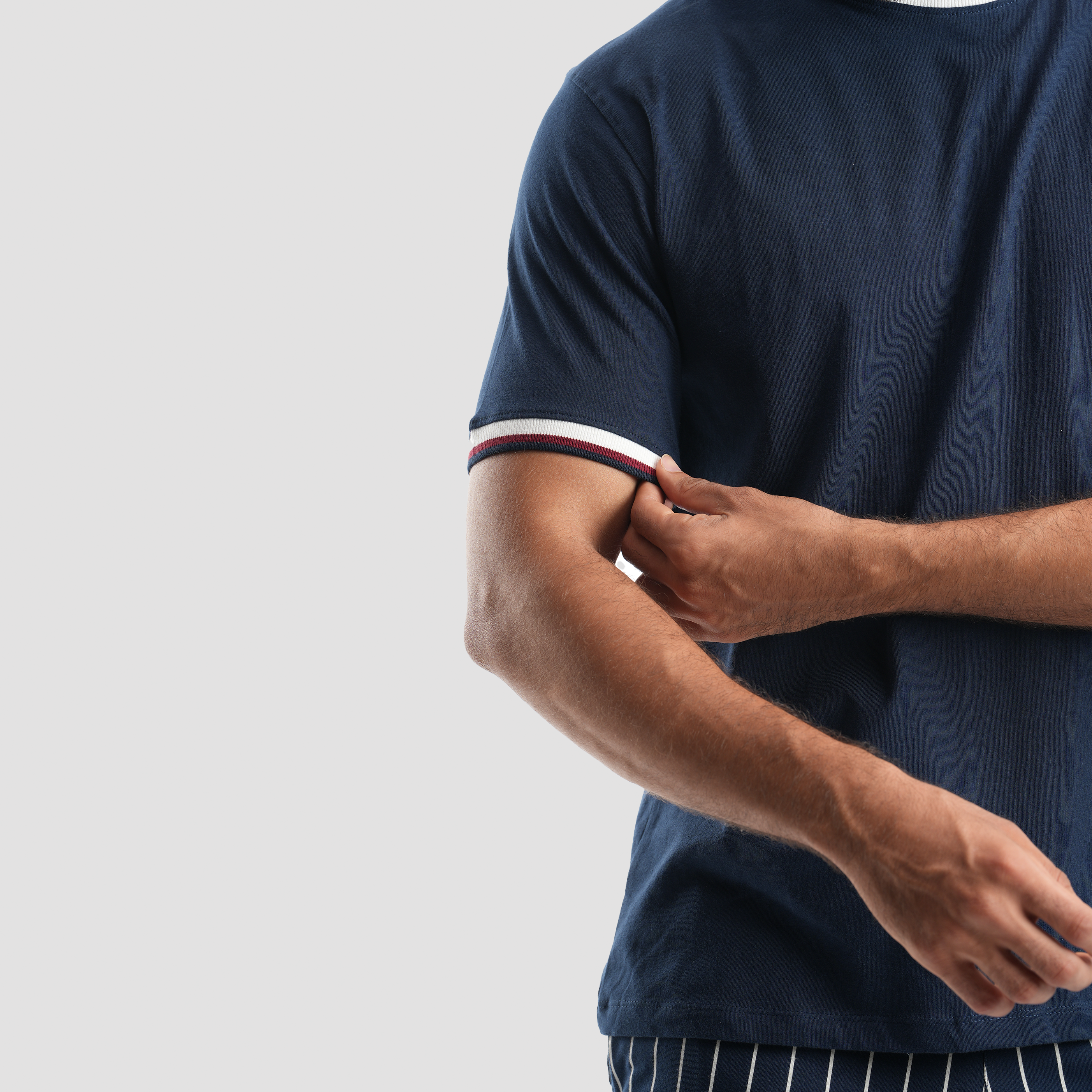 Navy pajama set -MPJS-68S - Naga Homme